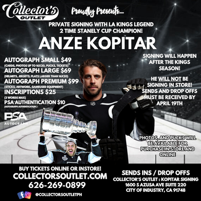 ANZE KOPITAR PRIVATE SIGNING