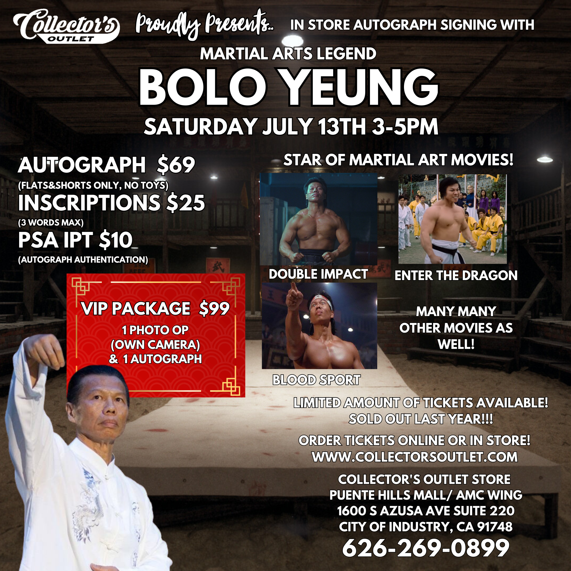 JULIO CESAR CHAVEZ SR AUTOGRAPH SIGNING 9 10 2 4pm IN STORE