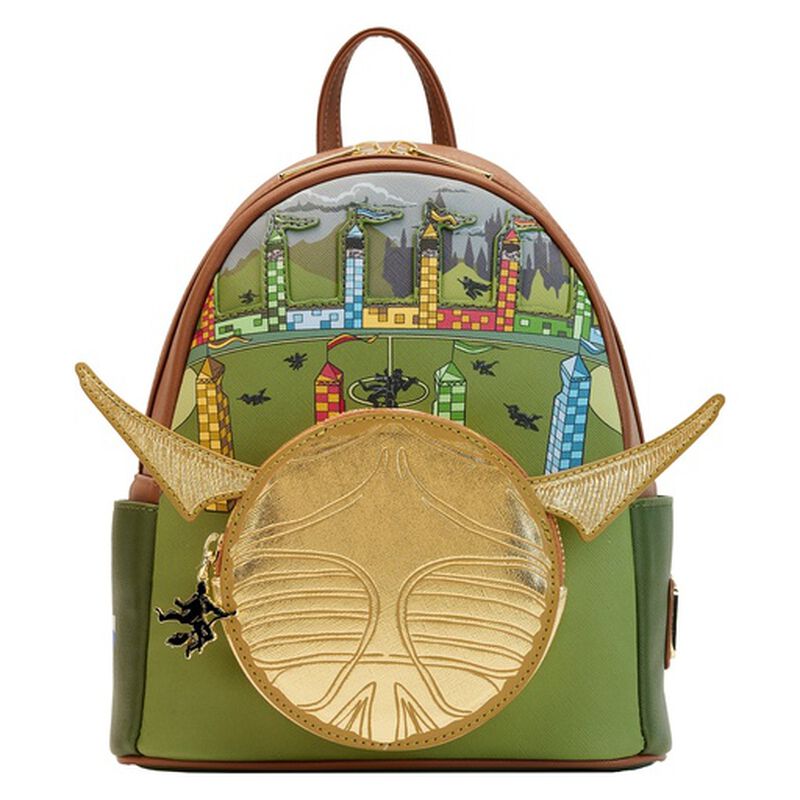 LOUNGEFLY Harry Potter Golden Snitch Mini Backpack