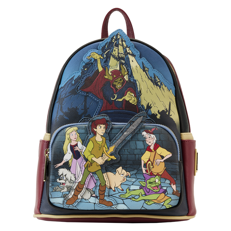 LOUNGEFLY DISNEY The Black Cauldron Mini Backpack  Collectors Outlet llc