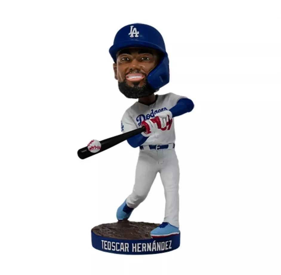 PRE ORDER - TEOSCAR HERNANDEZ SIGNED DODGERS BOBBLEHEAD W/ PSA ITP PRE ORDER - TEOSCAR HERNANDEZ SIGNED DODGERS BOBBLEHEAD W/ PSA ITP