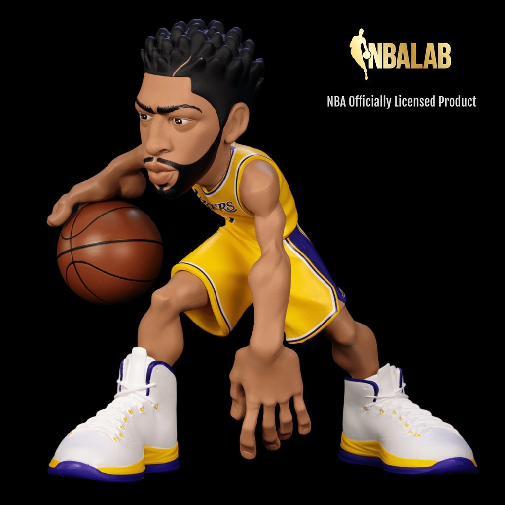 NBA Small Stars LeBron James Action Figure Lakers 2019-20 Jersey