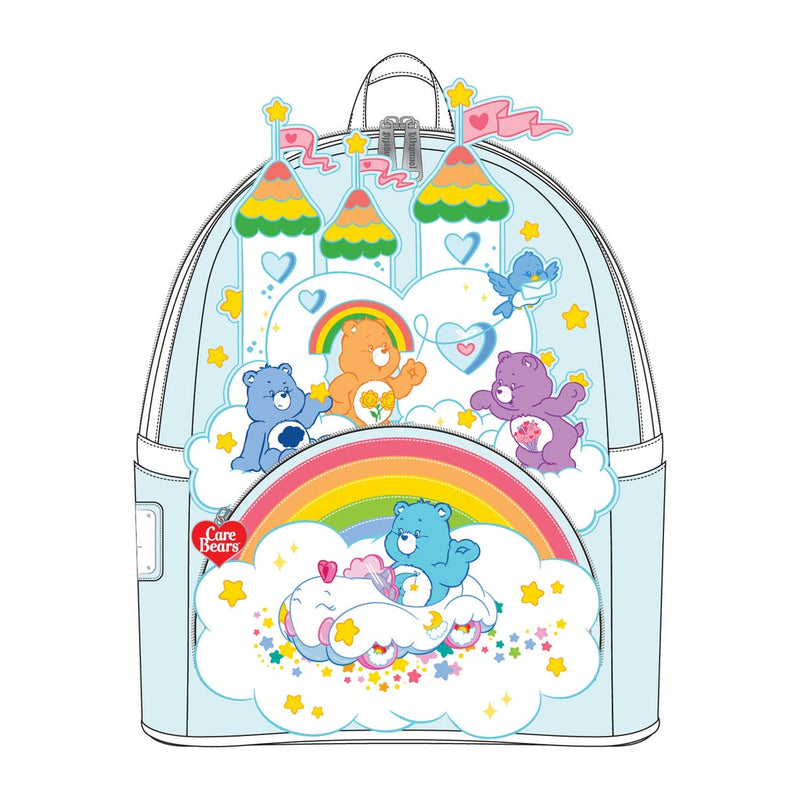 LOUNGEFLY Care Bears 40th Anniversary Mini Backpack