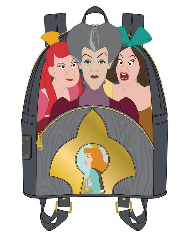 LOUNGEFLY DISNEY EVIL QUEEN FROM SNOW WHITE AND THE SEVEN DWARFS MINI  BACKPACK