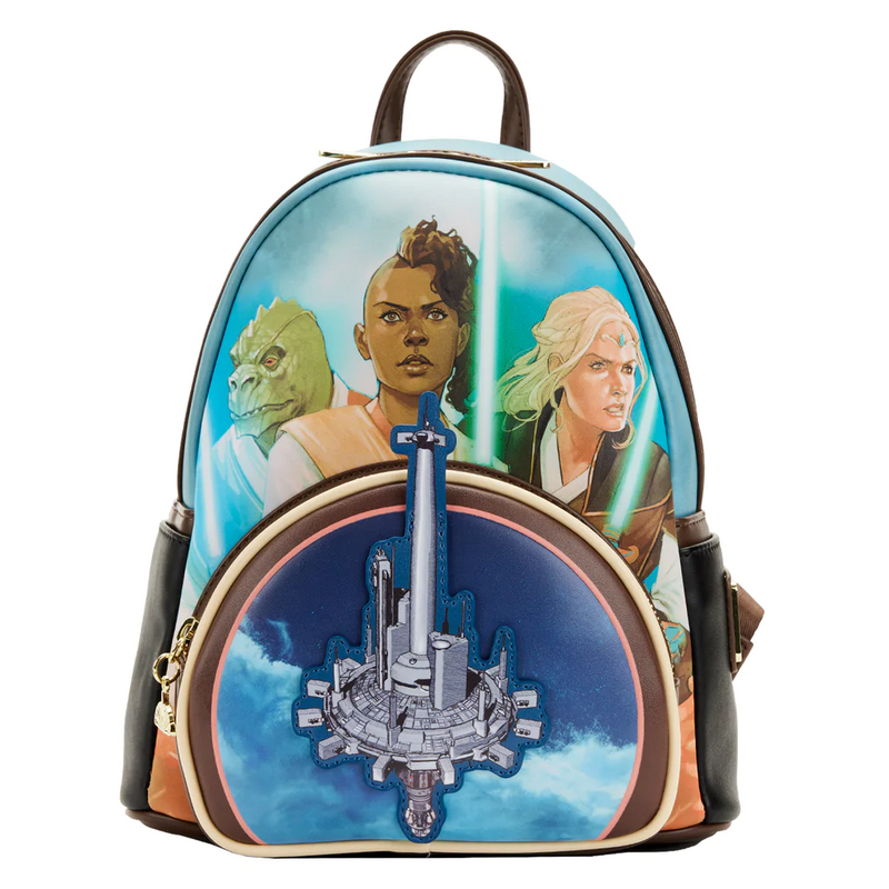 LOUNGEFLY DISNEY STAR WARS: THE HIGH REPUBLIC COMIC COVER MINI BACKPACK