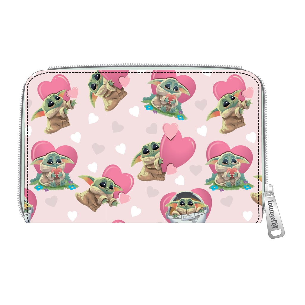 Loungefly - Star Wars Mandalorian Grogu Valentine’s backpack & zip around wallet ?Loungefly Star Wars Mandalorian Grogu Valentines Mini  main image 2