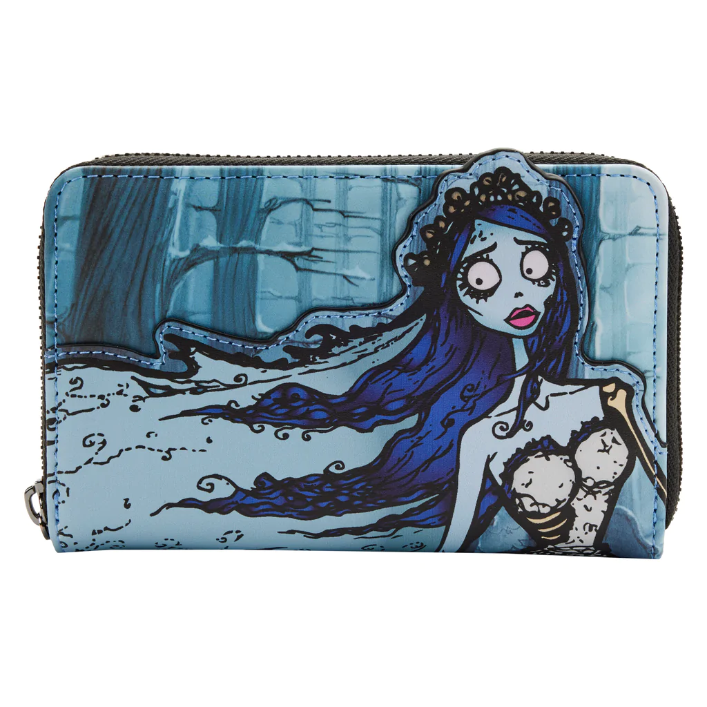 Corpse Bride Emily Bride w/ Flowers Loungefly Backpack w/ matching outlet Wallet