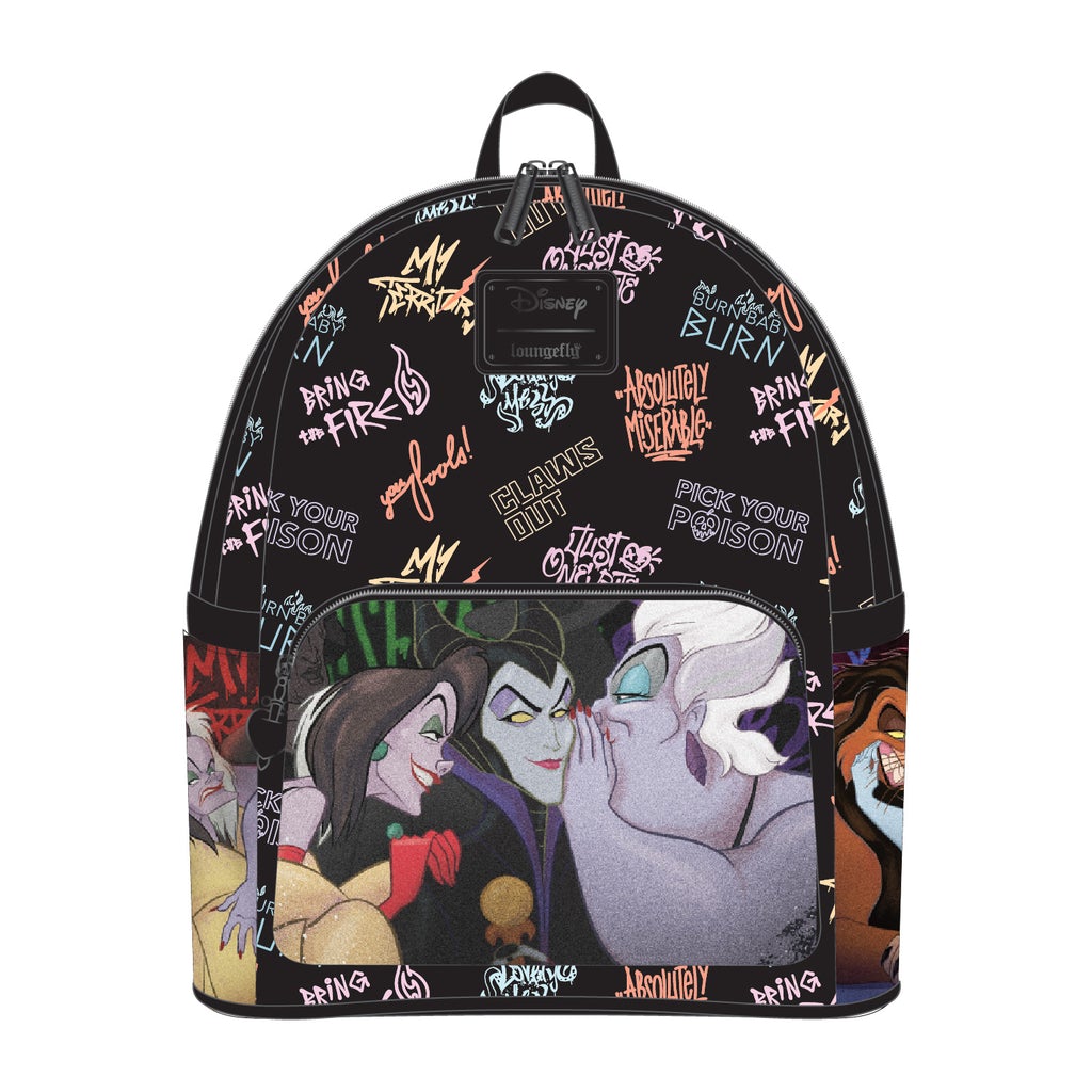 LOUNGEFLY DISNEY Villains Club Mini Backpack - Main Image