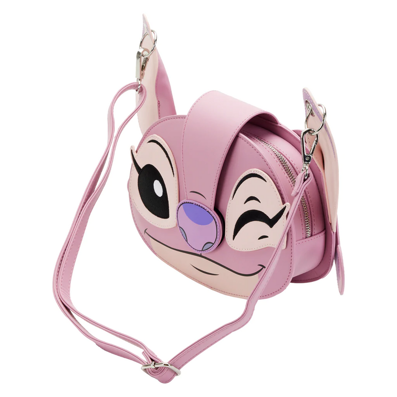 LOUNGEFLY Disney Lilo & Stitch Angel Cosplay Crossbody Bag