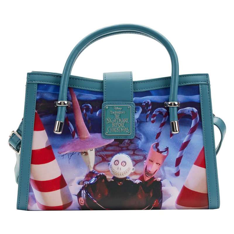 LOUNGEFLY Disney The Nightmare Before Christmas Final Frame Crossbody Bag  IN STOCK!