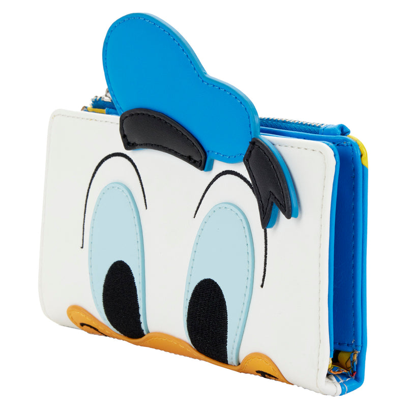 LOUNGEFLY DISNEY Donald Duck Cosplay Flap Wallet
