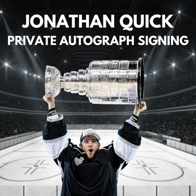 JONATHAN QUICK PRIVATE AUTOGRAPH SIGNING ITEMS IN BY 3/22