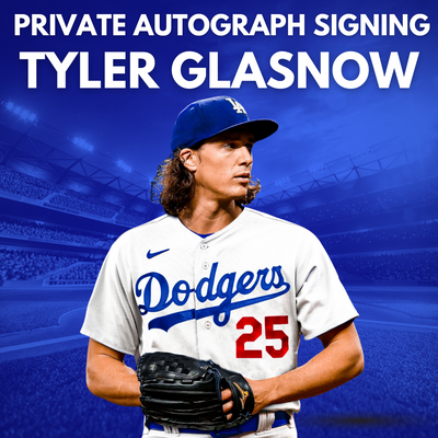 TYLER GLASNOW PRIVATE AUTOGRAPH SIGNING