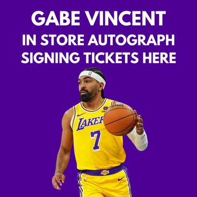 GABE VINCENT - LAKERS - IN STORE SIGNING 3/30