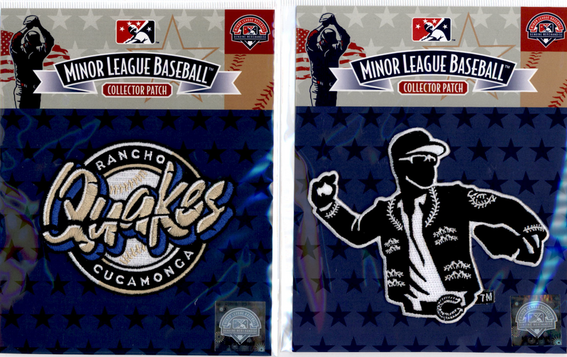 RANCHO CUCAMONGA QUAKES CHAQUETAS & LOGO COLLECTORS PATCH SET