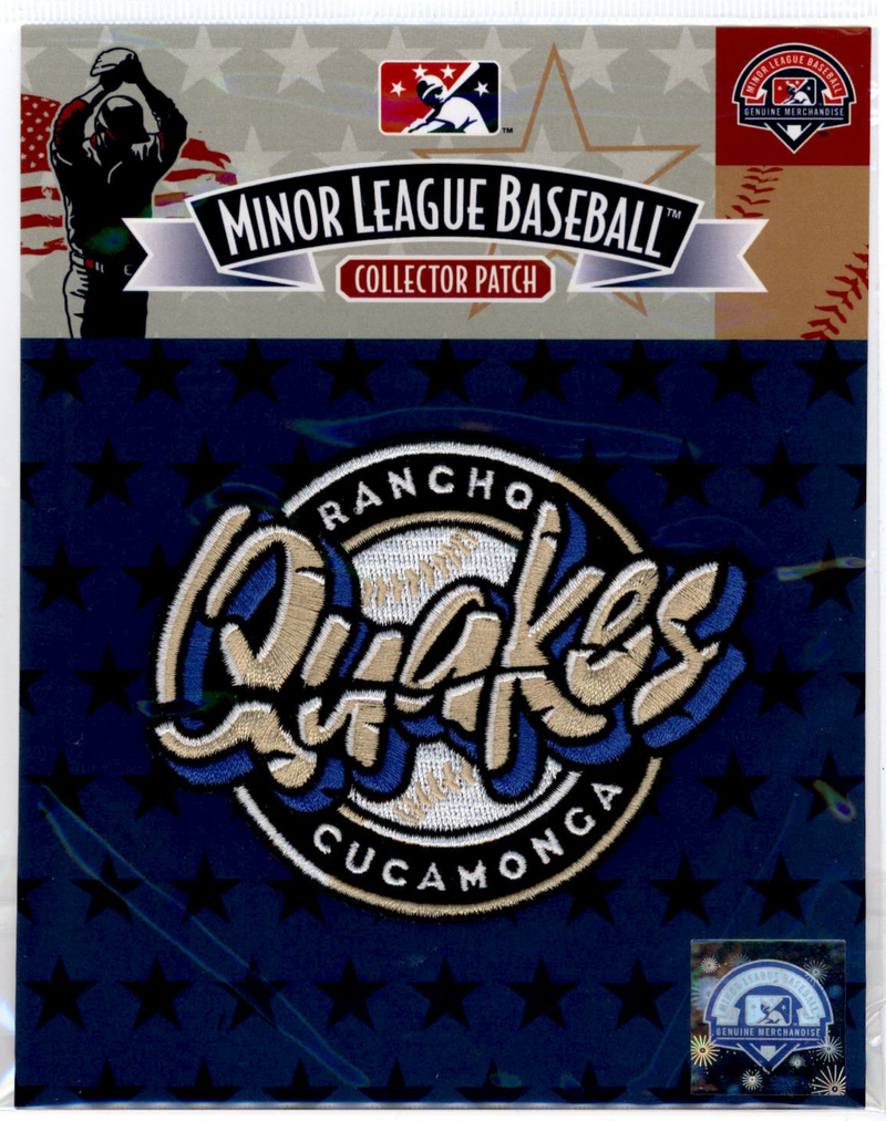 RANCHO CUCAMONGA QUAKES LOGO COLLECTORS PATCH