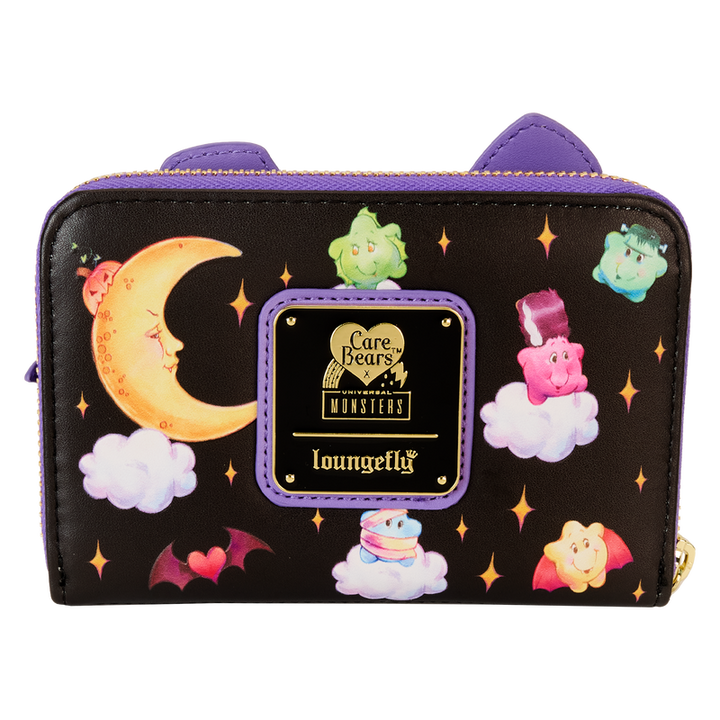 LOUNGEFLY Care Bears x Universal Monsters Scary Dreams Zip Around