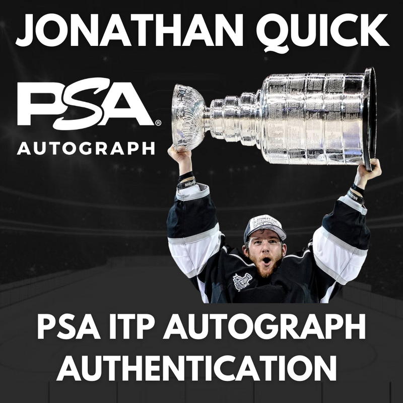 JONATHAN QUICK PSA ITP AUTOGRAPH AUTHENTICATION TICKET
