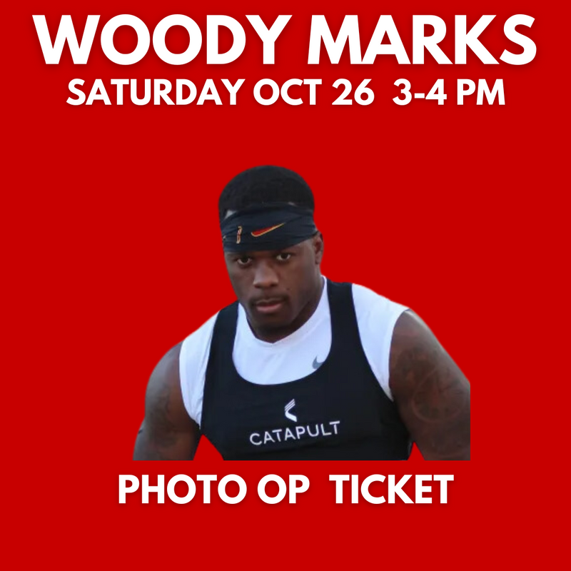 WOODY MARKS PHOTO OP TICKET $49