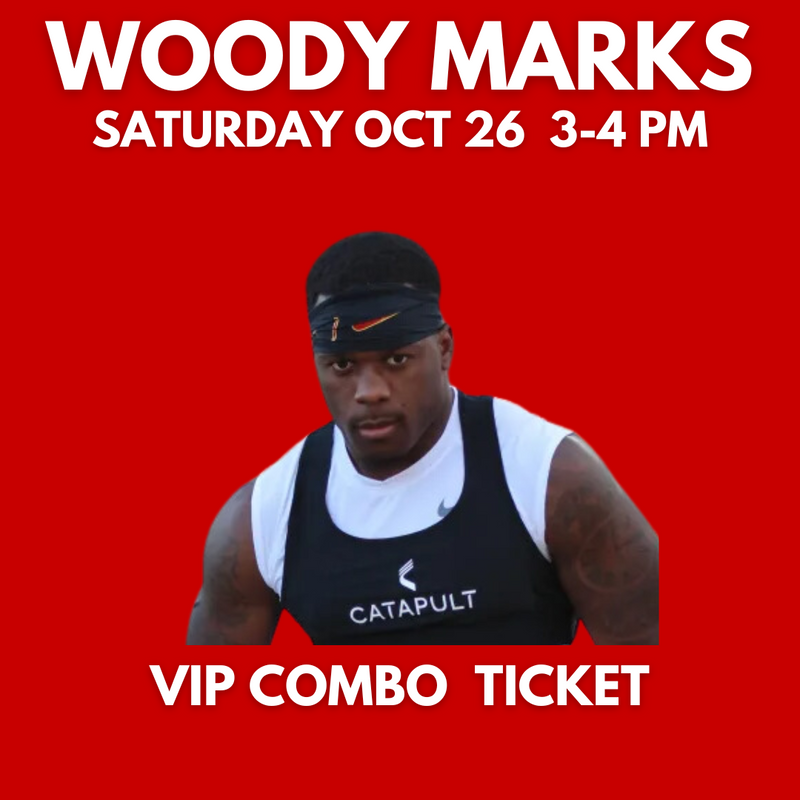 WOODY MARKS VIP COMBO TICKET $89