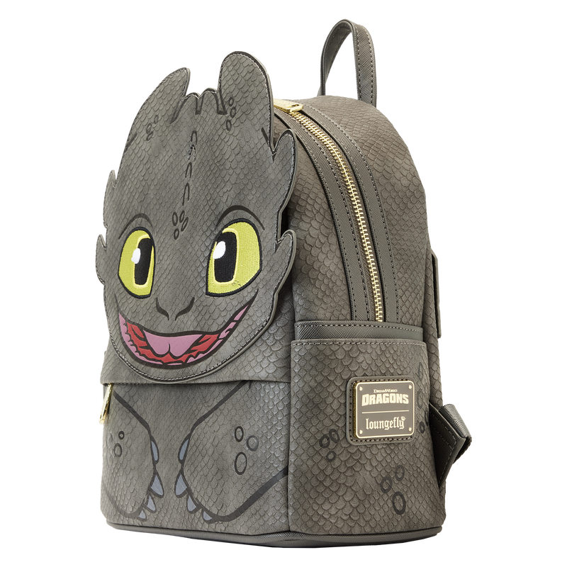 LOUNGEFLY How to Train Your Dragon Toothless Cosplay Mini Backpack