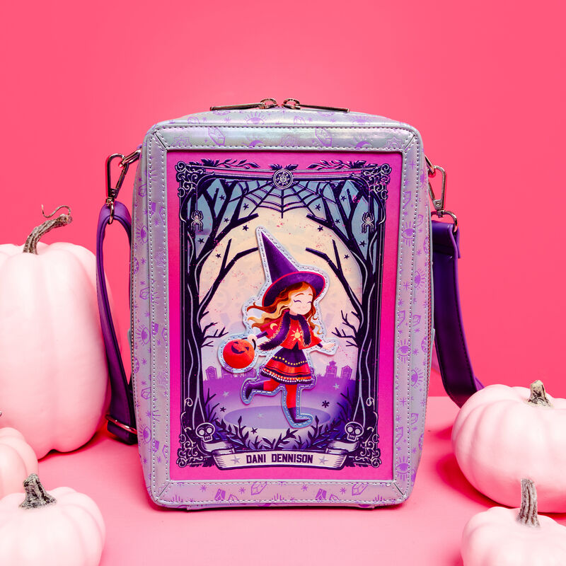 LOUNGEFLY Hocus Pocus Tarot Card Iridescent Crossbody Bag