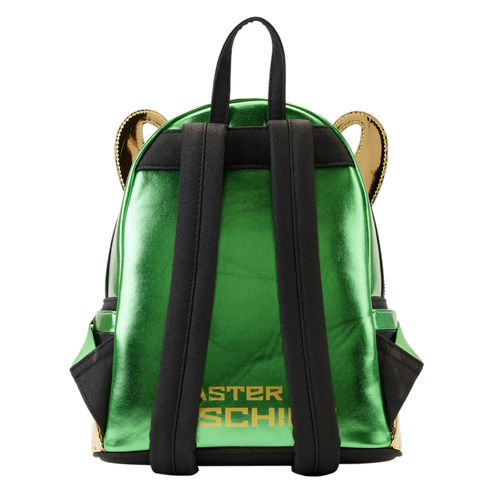 LOUNGEFLY DISNEY MARVEL Marvel Metallic Loki Mini Backpack  display picture 2