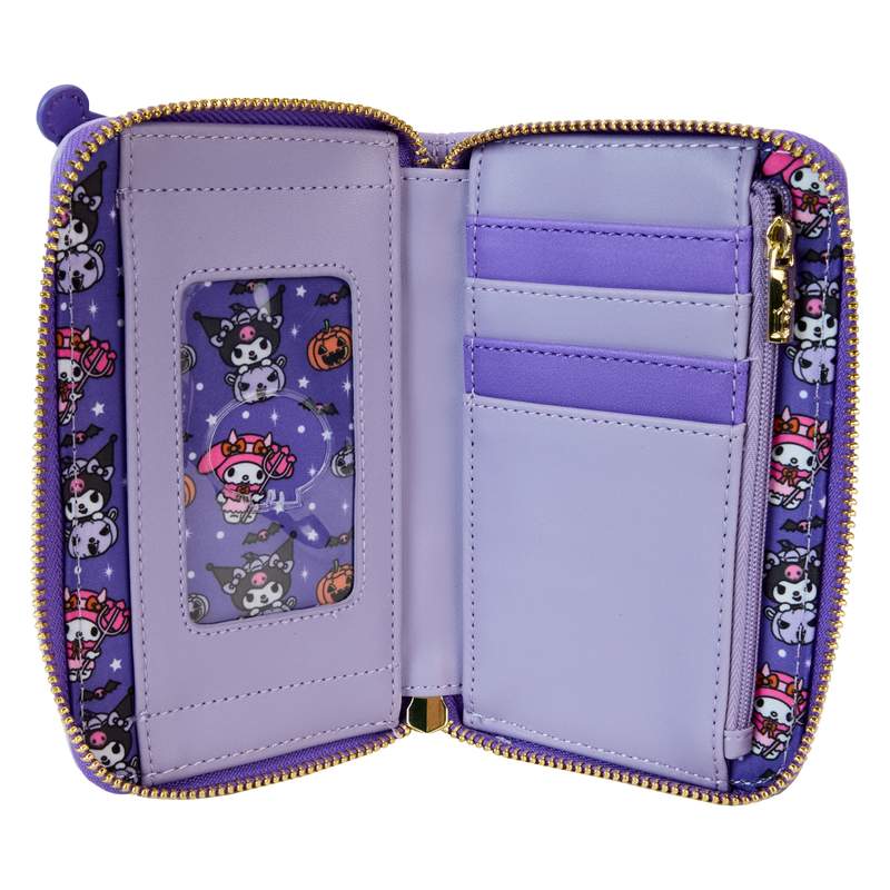 Kuromi Long Slim Wallet - Cute Character Wallet For Fans