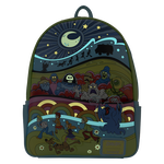 LOUNGEFLY Scooby-Doo Psychedelic Monster Chase Glow Mini Backpack