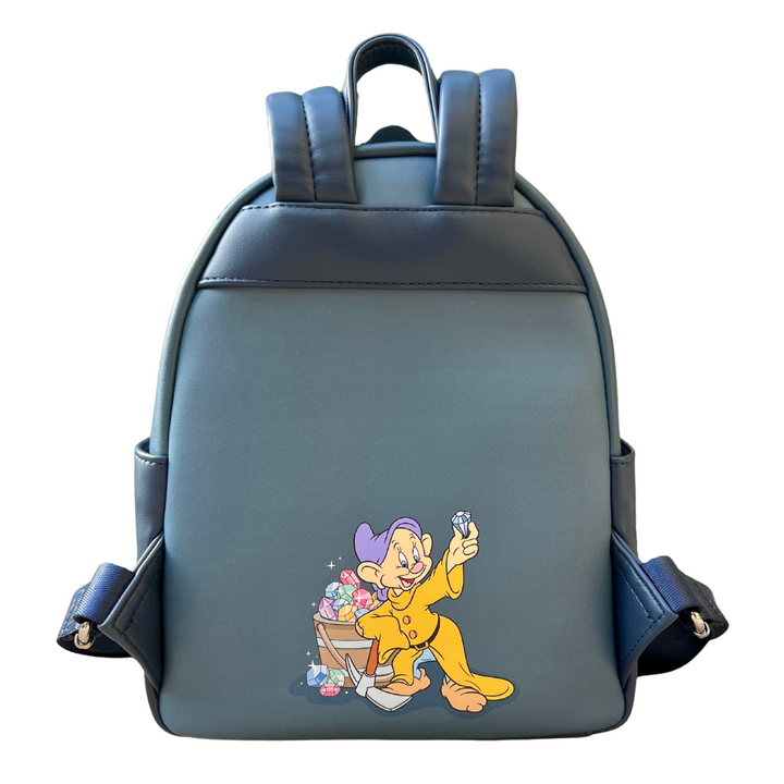dopey mini backpack LOUNGEFLY X COLLECTORS OUTLET EXCLUSIVE DISNEY SEVEN DWARFS MINI BACKP –  Collectors Outlet llc