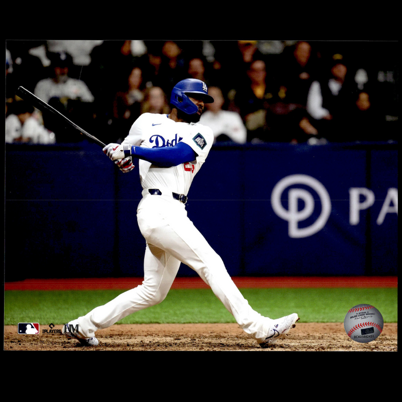 8x10 PHOTO MLB LICENSED JASON HEYWARD LOS ANGELES DODGERS BAT WHITE JERSEY