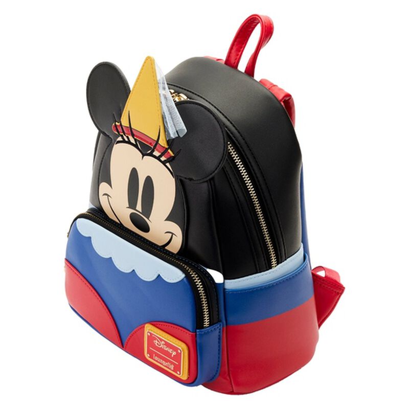 LOUNGEFLY DISNEY Brave Little Tailor Minnie Mouse Cosplay Mini Backpack