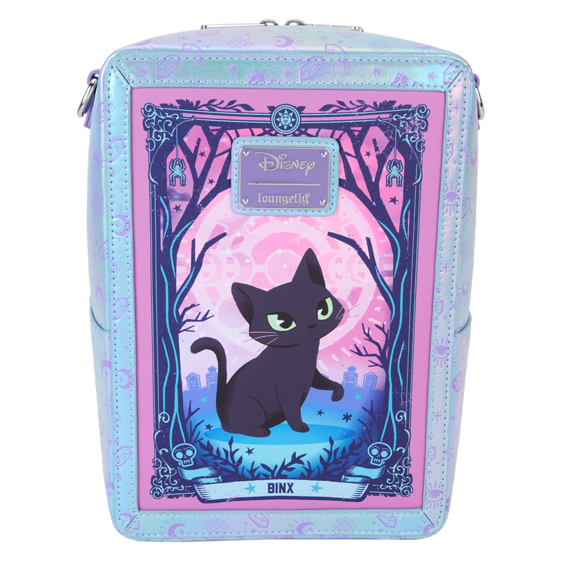 LOUNGEFLY Hocus Pocus Tarot Card Iridescent Crossbody Bag