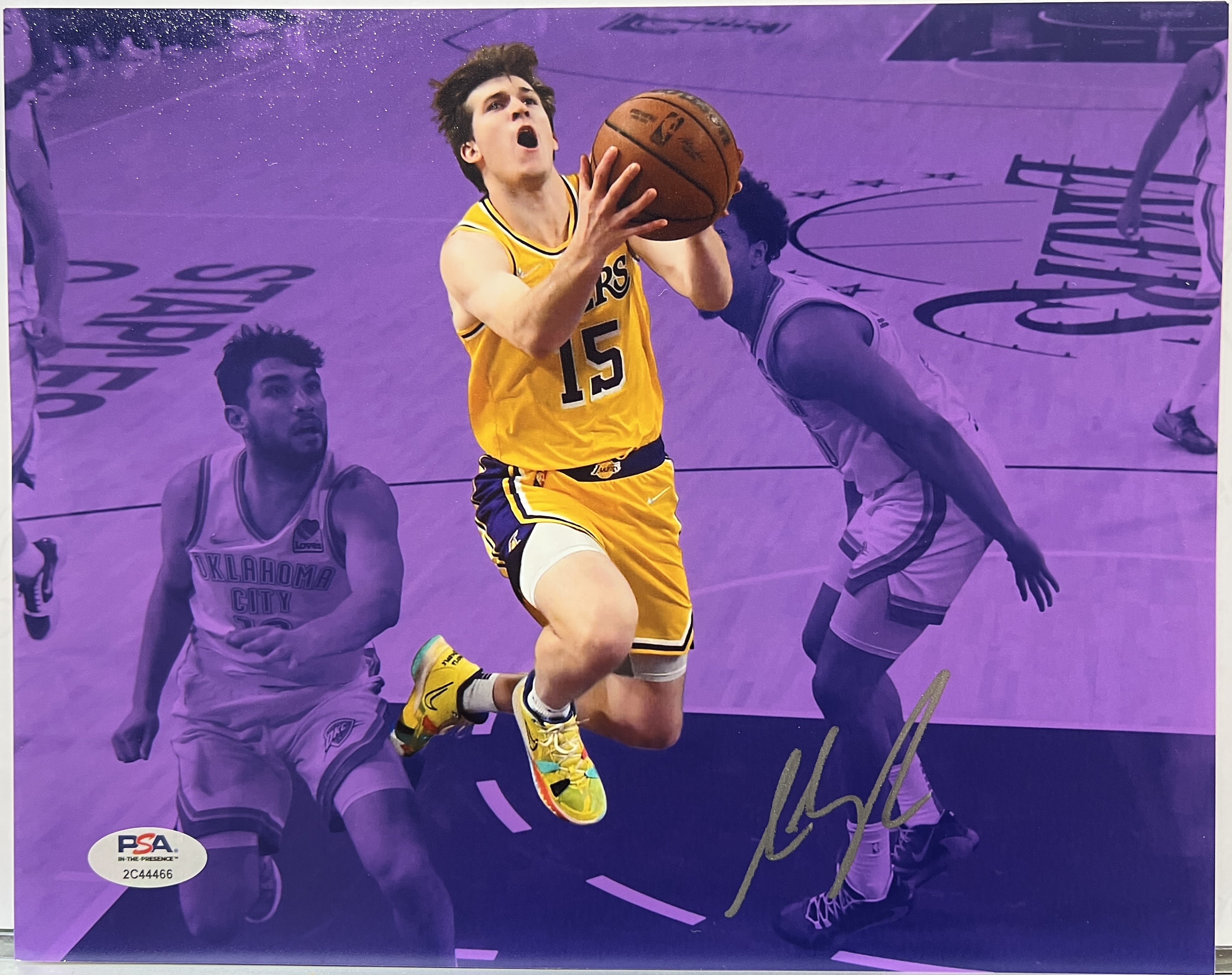AUSTIN REAVES SIGNED 8 X 10 PHOTO SILVER SIG PSA ITP CERT PUR ...