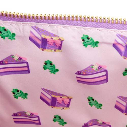 LOUNGEFLY Disney Tangled Rapunzel Cake Cosplay Crossbody Bag