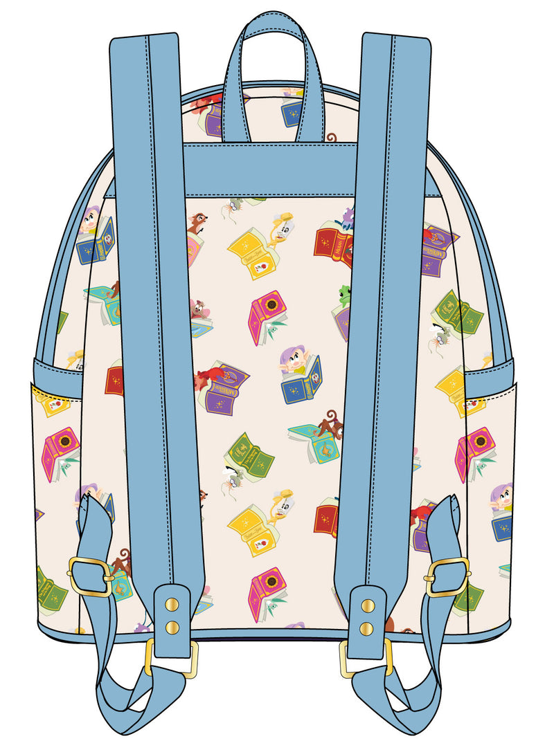 LOUNGEFLY DISNEY Princess Books Classics Mini Backpack