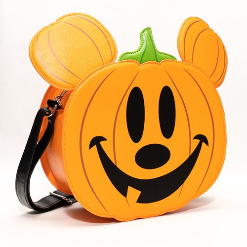 Loungefly Glow in the Dark Mickey O'Lantern shops Pumpkin Crossbody