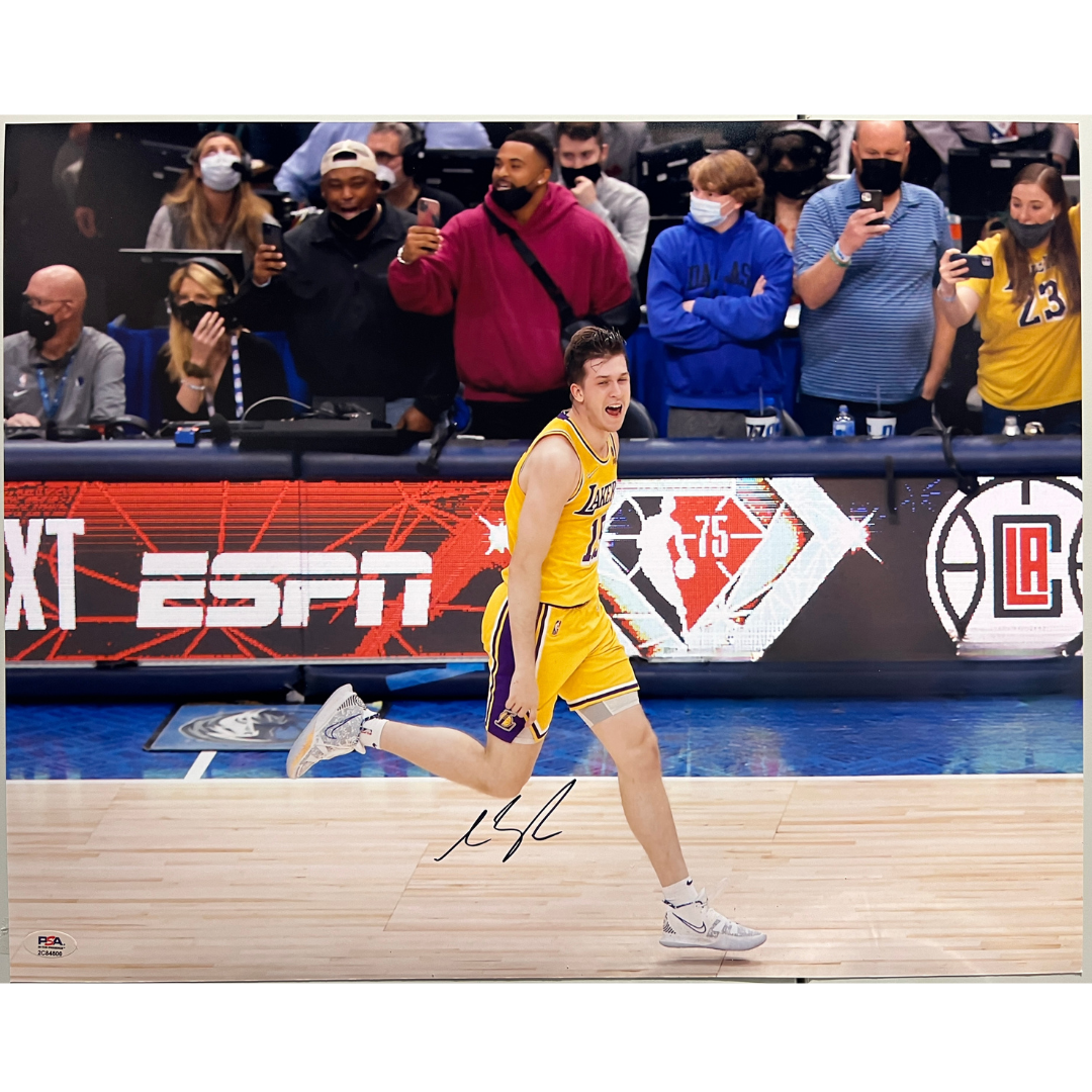 AUSTIN REAVES AUTOGRAPHED 16 x 20 PHOTO PSA ITP LAKERS – Collectors ...