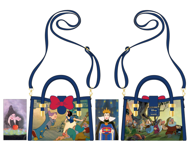 LOUNGEFLY DISNEY Snow White Scenes Crossbody Bag