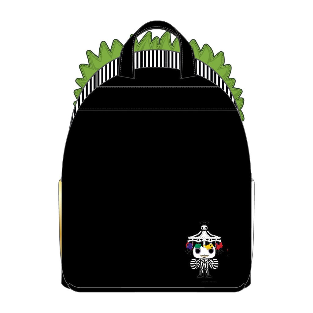 hot topic beetlejuice mini backpack LOUNGEFLY FUNKO POP! BY LOUNGEFLY BEETLEJUICE DANTE'S INFERNO MINI BAC –  Collectors Outlet llc