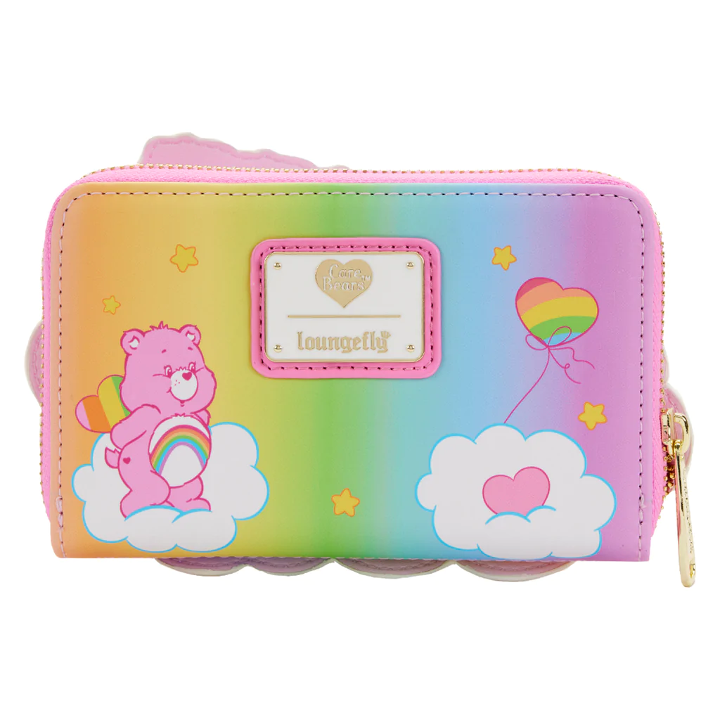 ☆Loungefly☆Care Bears Exclusive Tenderheart Bear Wallet Care Bears Exclusive Tenderheart Bear Plush Cosplay Zip