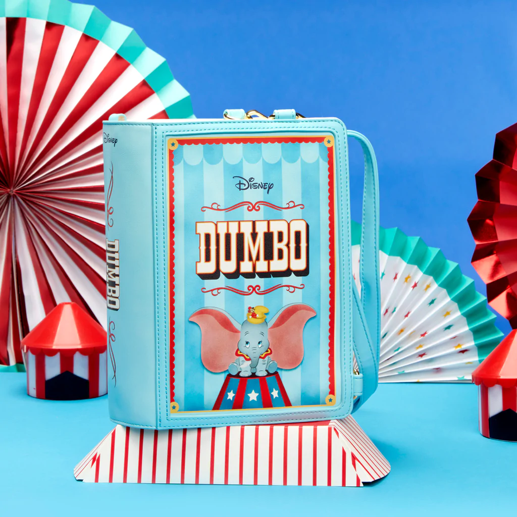 LOUNGEFLY Disney Dumbo Book Convertible Crossbody Bag  display picture 3