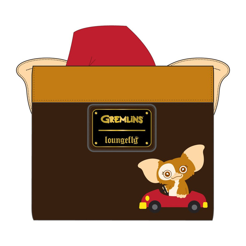 LOUNGEFLY GREMLINS GIZMO HOLIDAY KEYBOARD COSPLAY FLAP WALLET