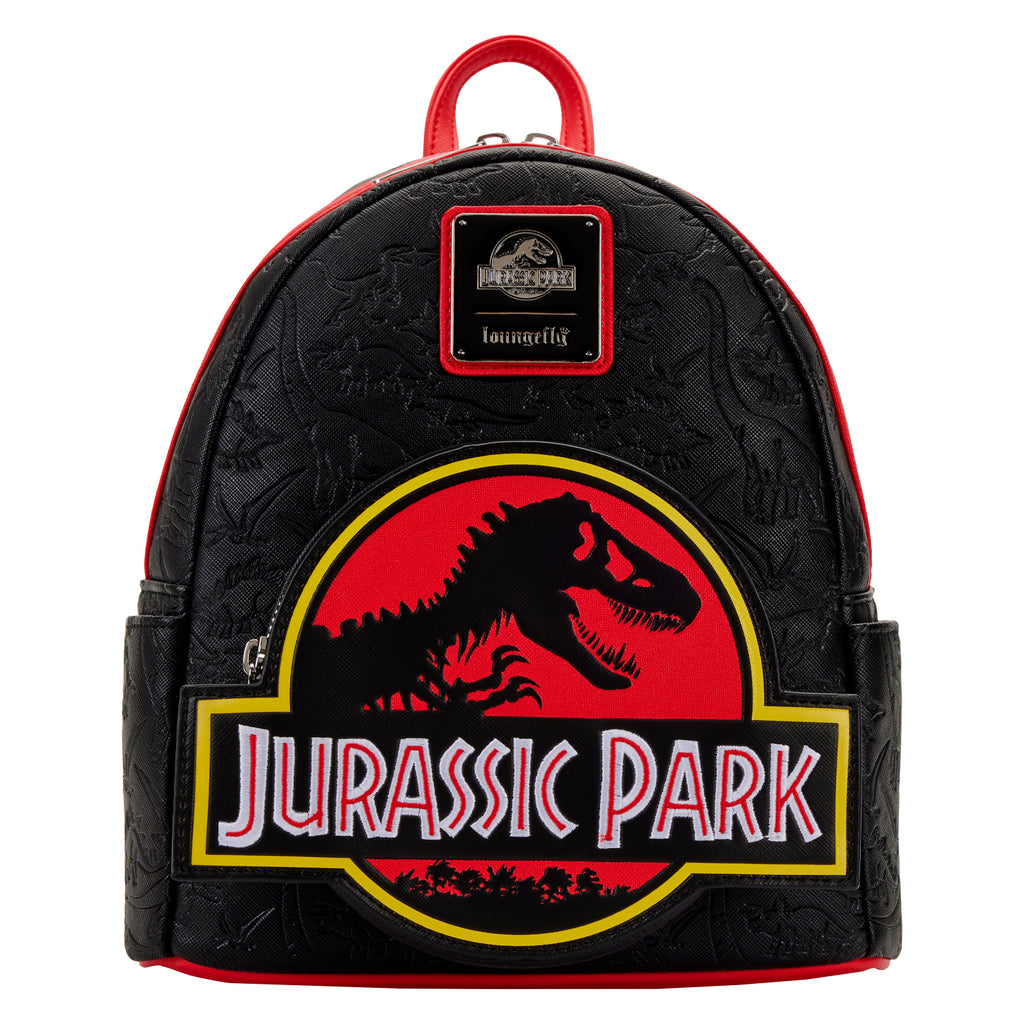 jurassic park tropical mini backpack LOUNGEFLY JURASSIC PACK LOGO MINI BACKPACK – Collectors Outlet llc