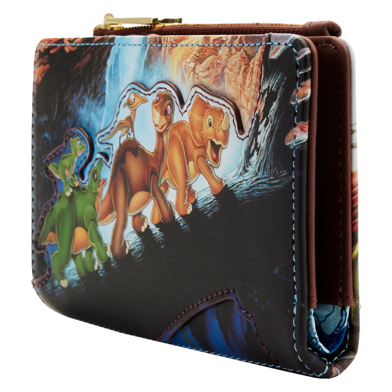LOUNGEFLY The Land Before Time Poster Flap Wallet PRE ORDER LATE SEPT