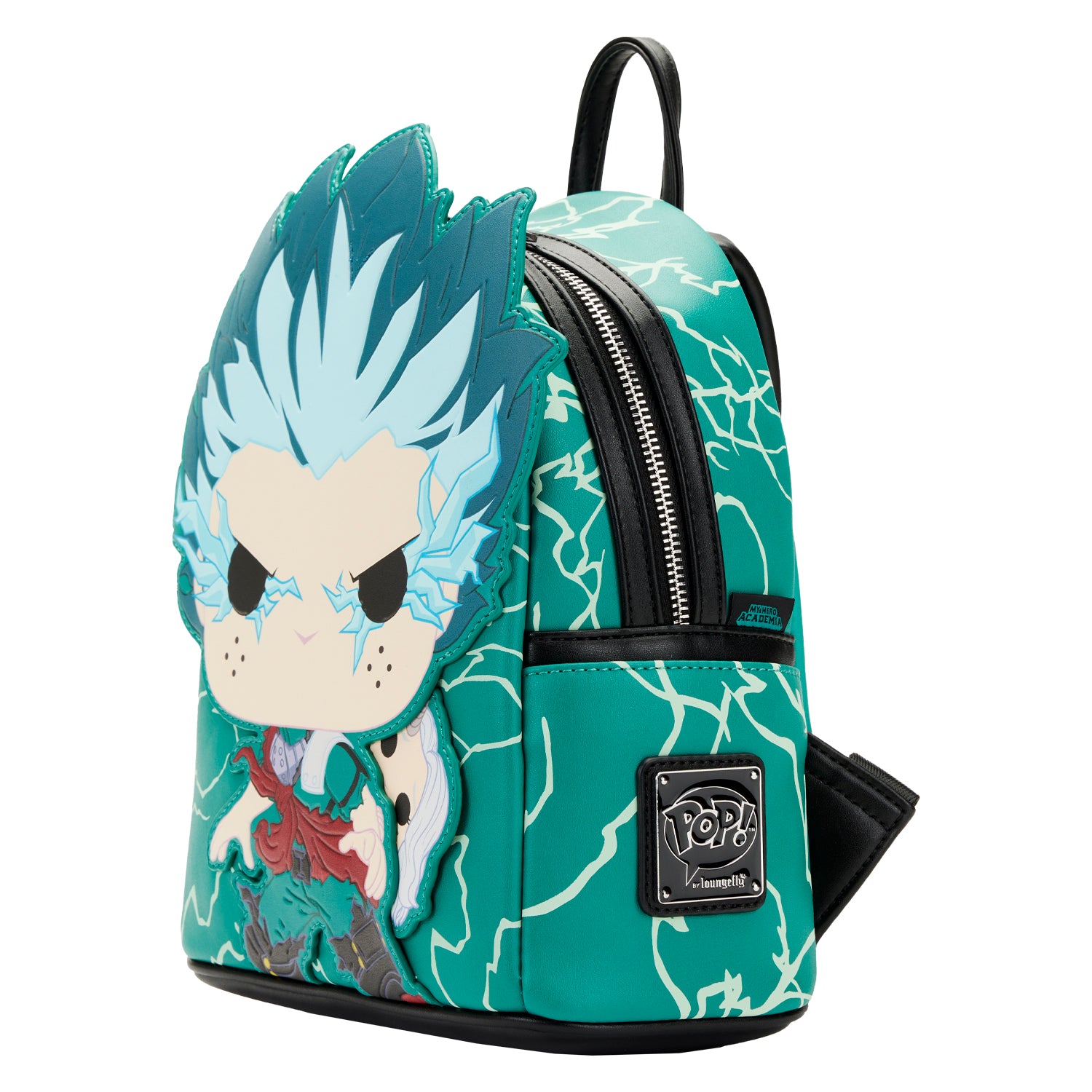 funko pop mini backpacks LOUNGEFLY Funko Pop! by Loungefly My Hero Academia Deku Infinity Glow – Collectors Outlet llc