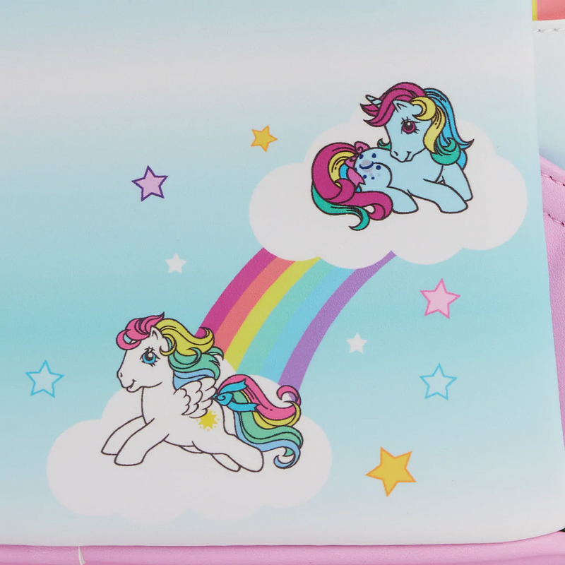 LOUNGEFLY My Little Pony Castle Mini Backpack