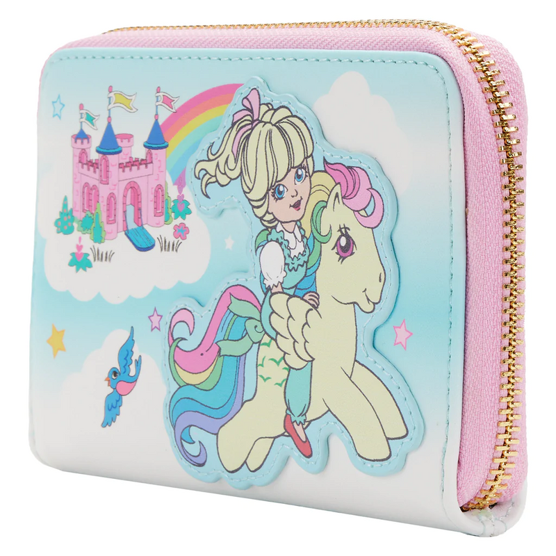 LOUNGEFLY My Little Pony Castle Zip Around Wallet