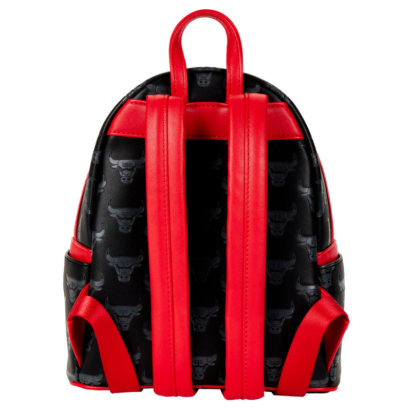 LOUNGEFLY NBA Chicago Bulls Logo Mini Backpack