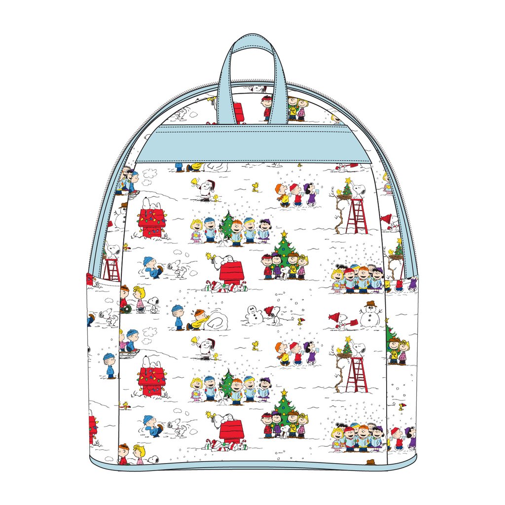 【★安心の定価販売★】 LOUNGEFLY PEANUTS HAPPY HOLIDAYS MINI BACKPACK – Collectors バッグ